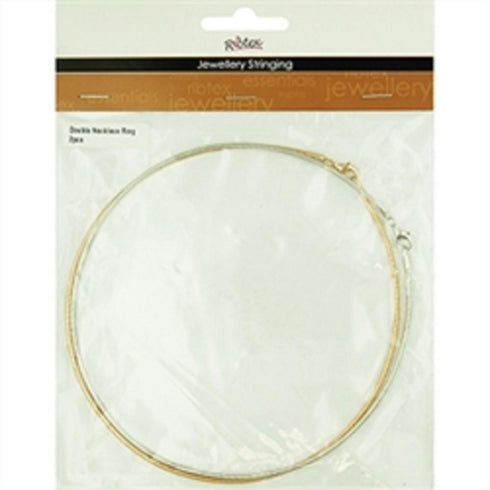 AussieSuperStore Jewellery Making Supplies JF Double Necklace Ring JF Double Necklace Ring | Jewellery Making Findings | Jewellery Making Supplies 9323823205669 JF19031